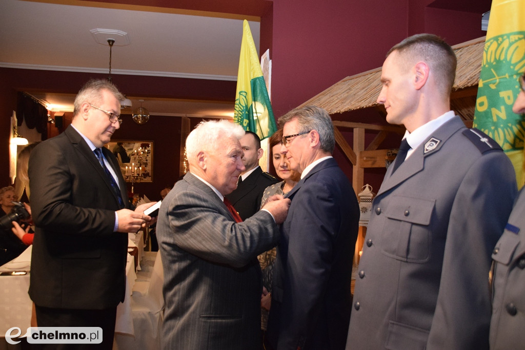 Wigilia sympatyków Ruchu Działkowego w Chełmnie.