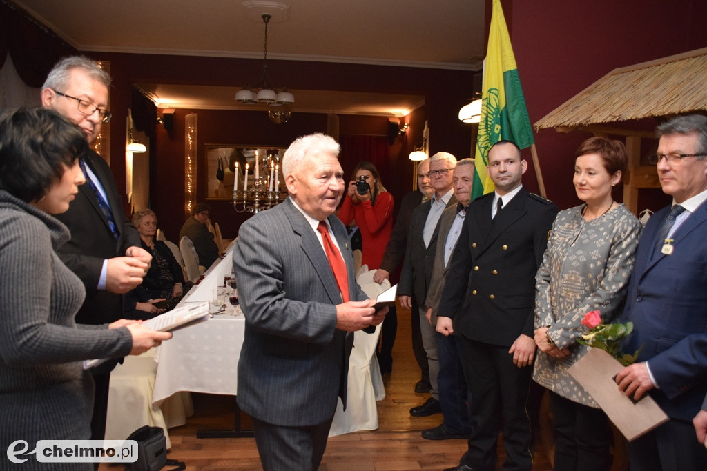 Wigilia sympatyków Ruchu Działkowego w Chełmnie.