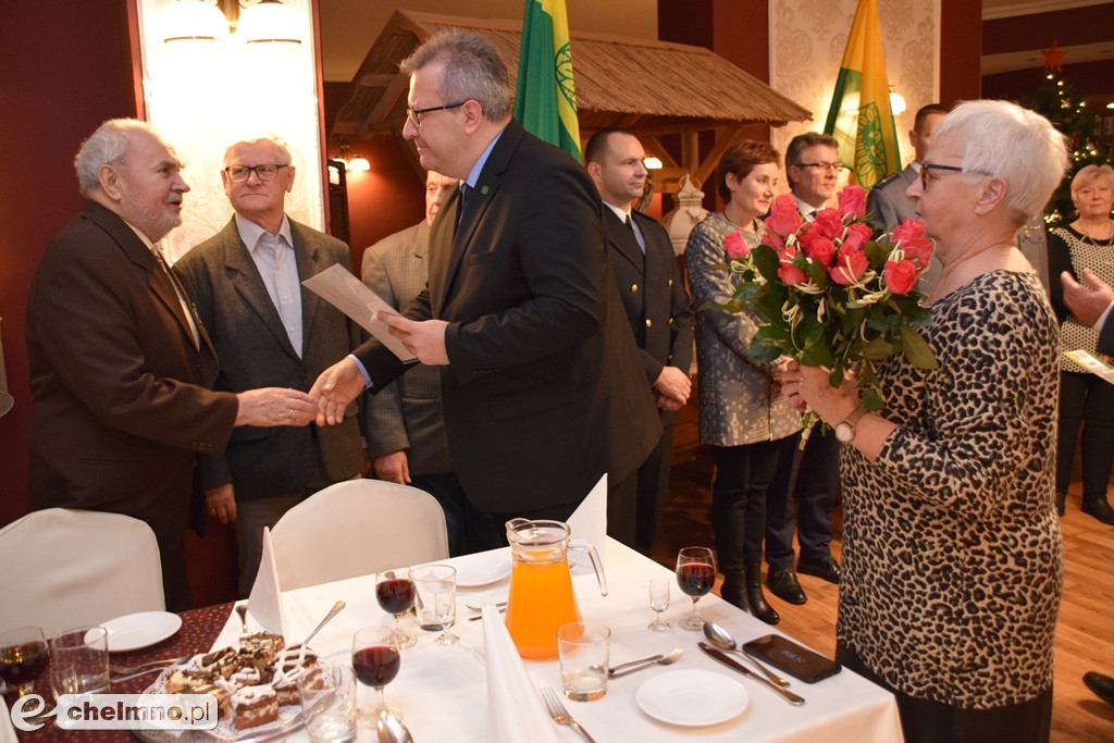 Wigilia sympatyków Ruchu Działkowego w Chełmnie.