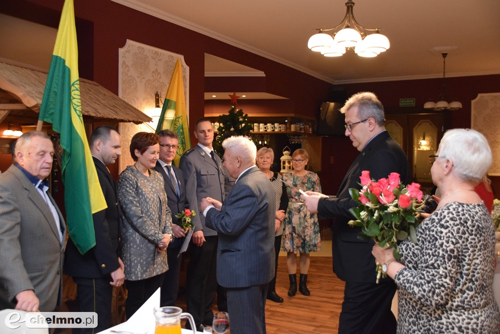 Wigilia sympatyków Ruchu Działkowego w Chełmnie.