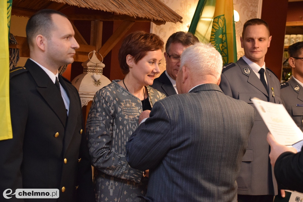 Wigilia sympatyków Ruchu Działkowego w Chełmnie.