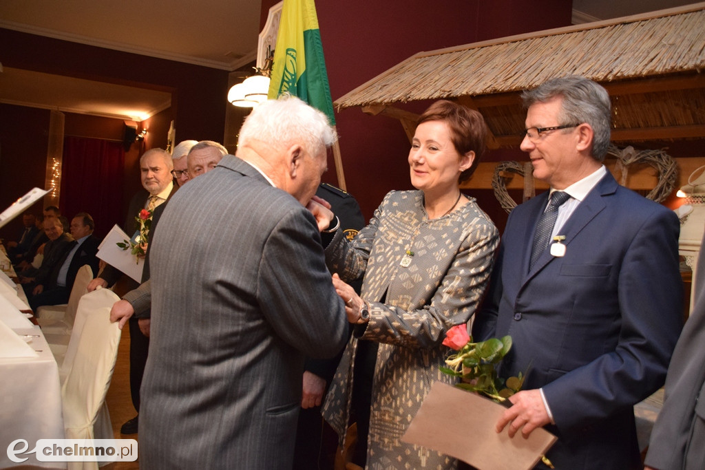 Wigilia sympatyków Ruchu Działkowego w Chełmnie.