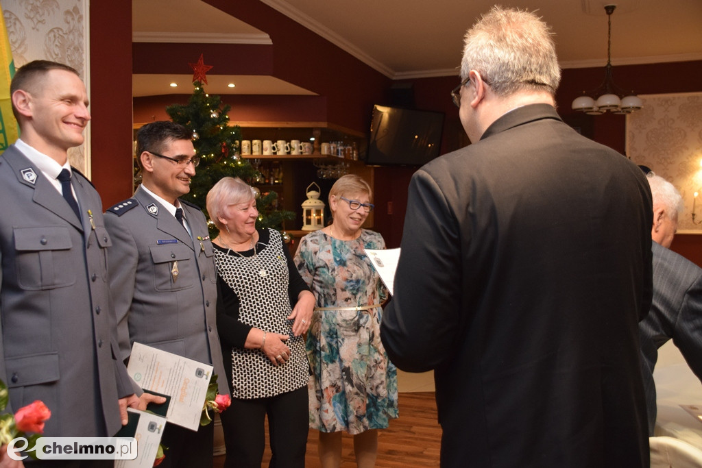 Wigilia sympatyków Ruchu Działkowego w Chełmnie.