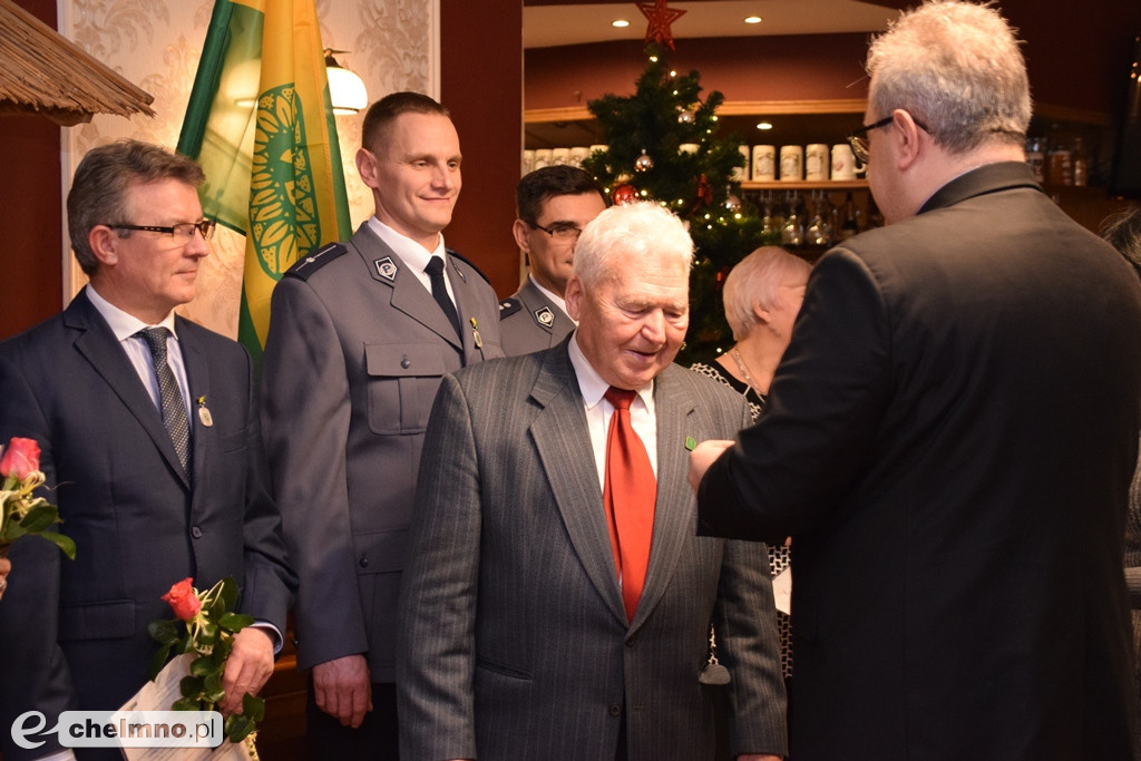 Wigilia sympatyków Ruchu Działkowego w Chełmnie.