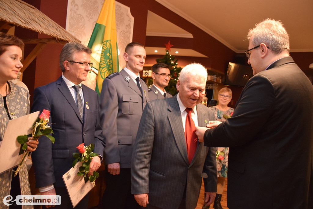 Wigilia sympatyków Ruchu Działkowego w Chełmnie.