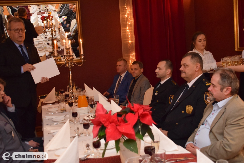 Wigilia sympatyków Ruchu Działkowego w Chełmnie.