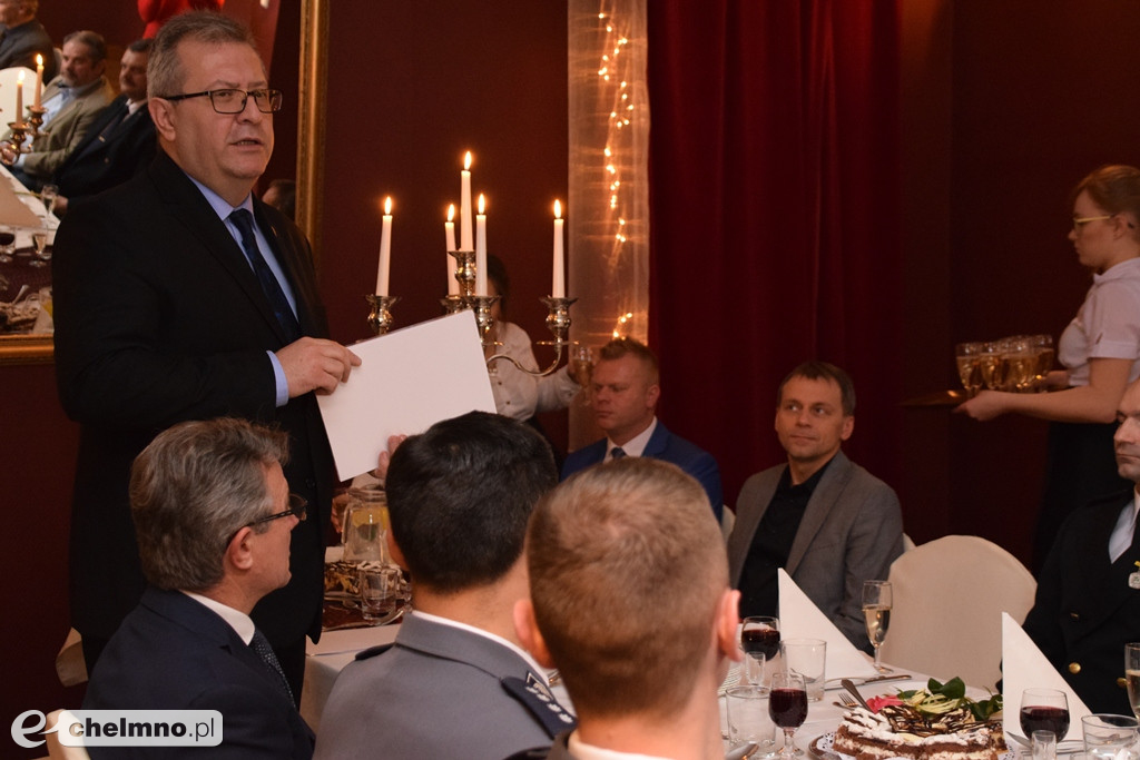 Wigilia sympatyków Ruchu Działkowego w Chełmnie.