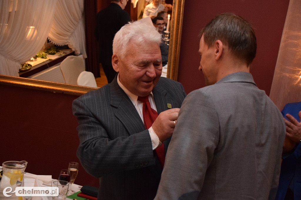 Wigilia sympatyków Ruchu Działkowego w Chełmnie.