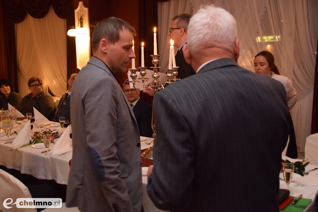 Wigilia sympatyków Ruchu Działkowego w Chełmnie.