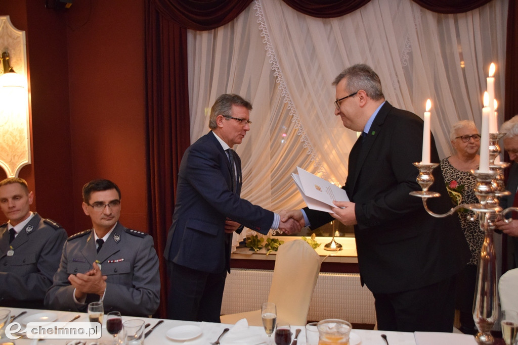 Wigilia sympatyków Ruchu Działkowego w Chełmnie.