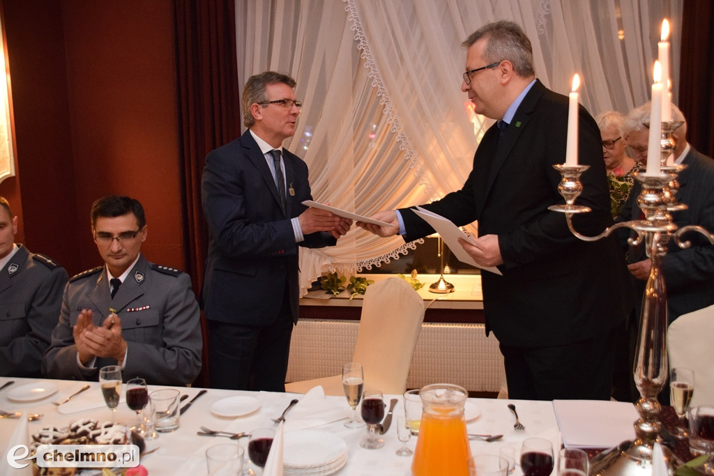 Wigilia sympatyków Ruchu Działkowego w Chełmnie.