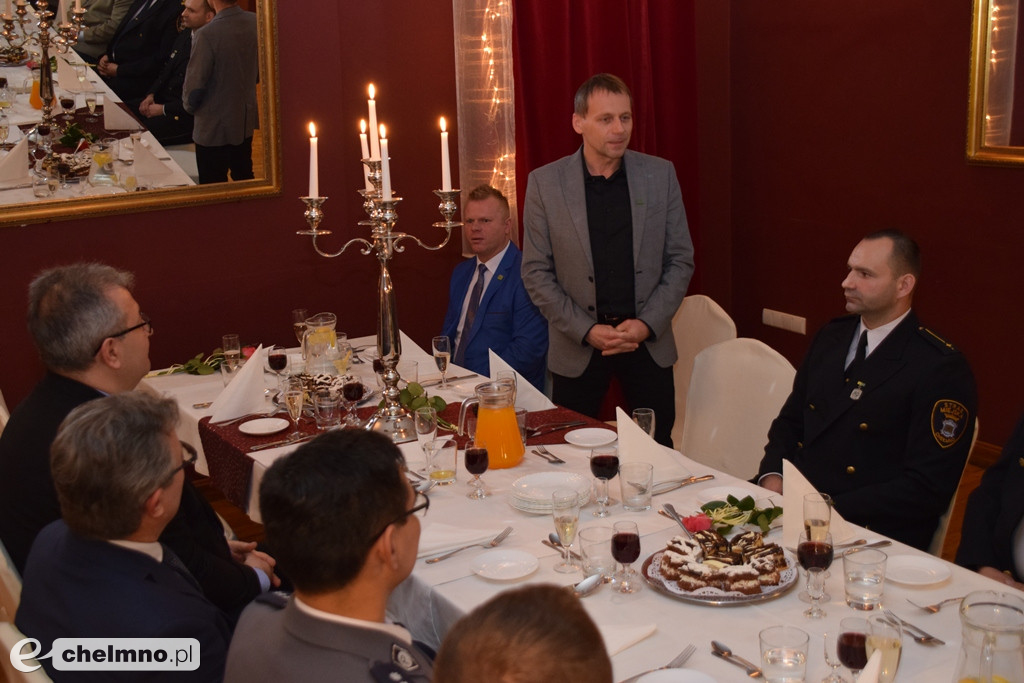 Wigilia sympatyków Ruchu Działkowego w Chełmnie.