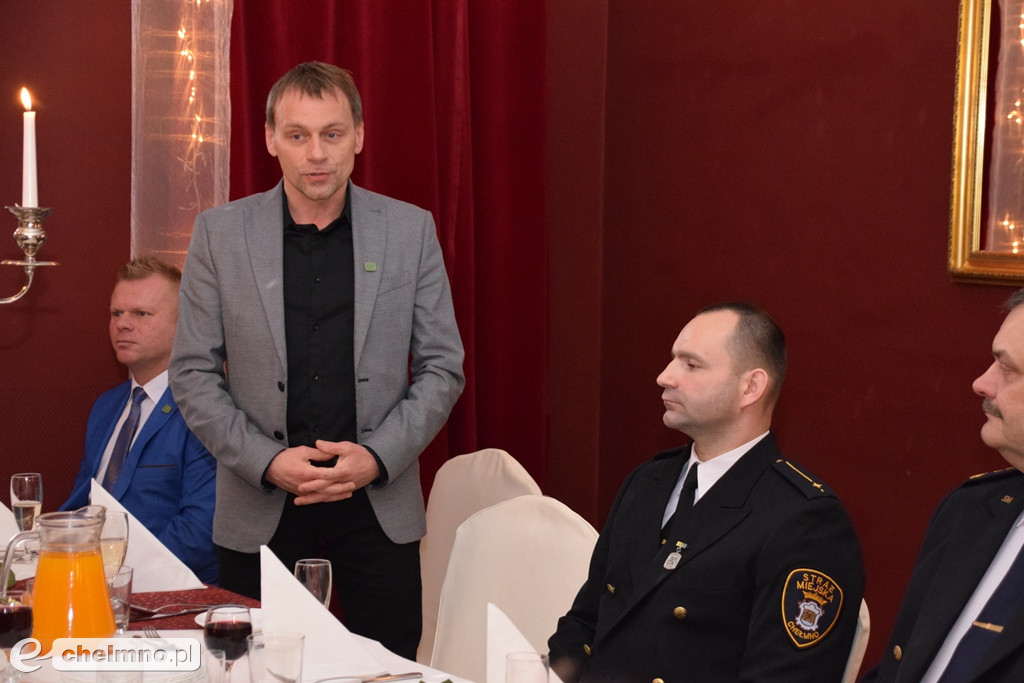 Wigilia sympatyków Ruchu Działkowego w Chełmnie.