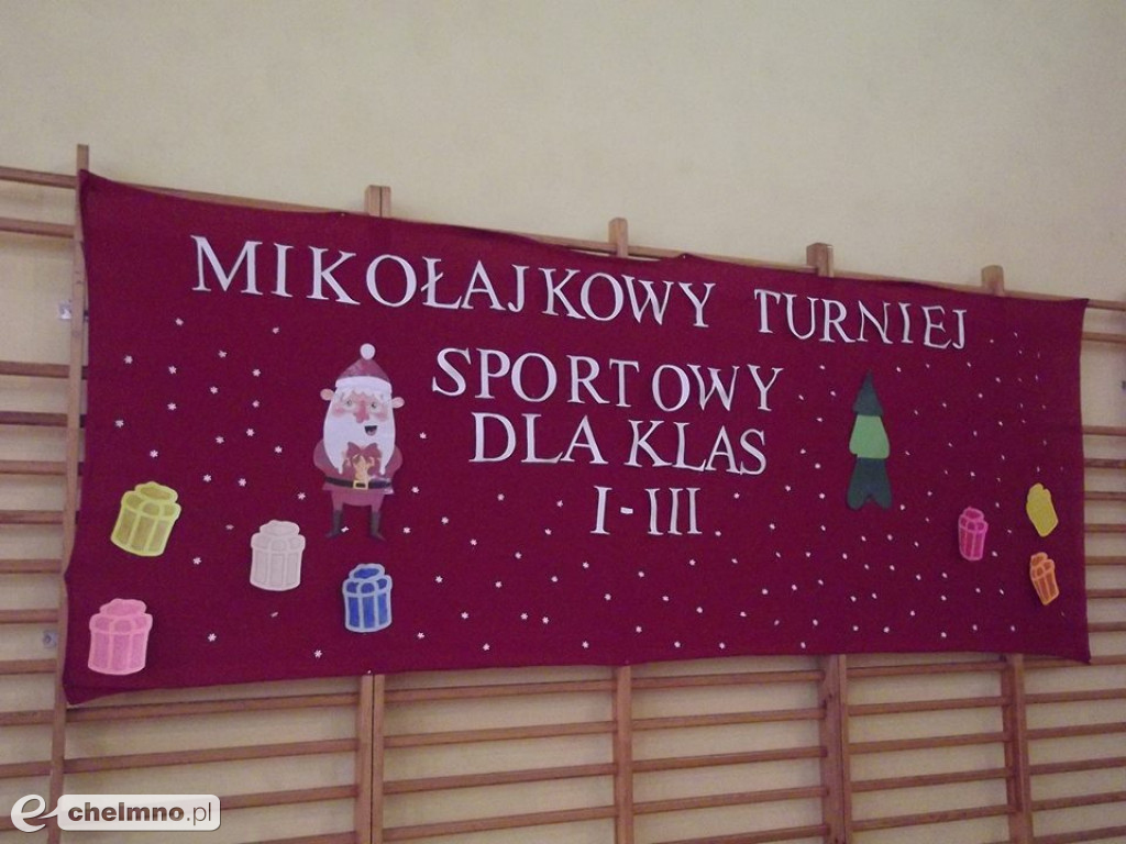 Mikołajkowy Turniej Sportowy dla klas I-III