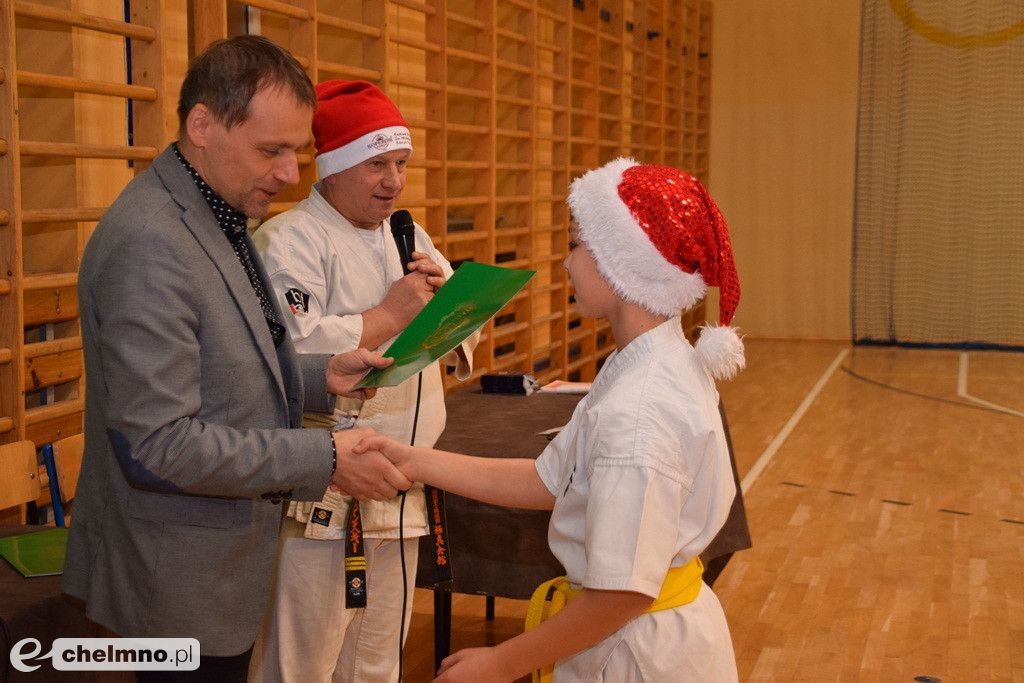 Zakończenie sezonu i spotkanie z Mikołajem Klubu Kyokushin Karate.