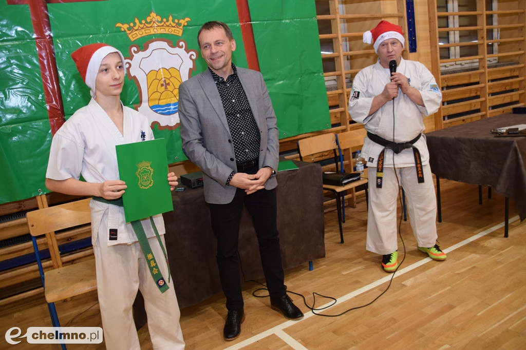 Zakończenie sezonu i spotkanie z Mikołajem Klubu Kyokushin Karate.