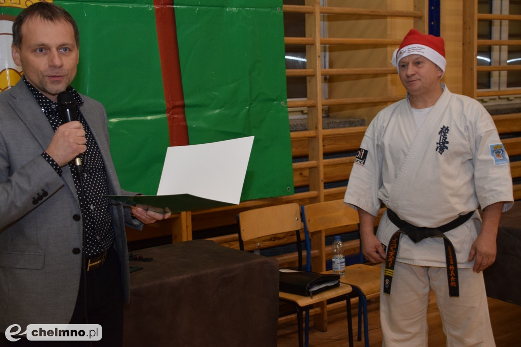 Zakończenie sezonu i spotkanie z Mikołajem Klubu Kyokushin Karate.