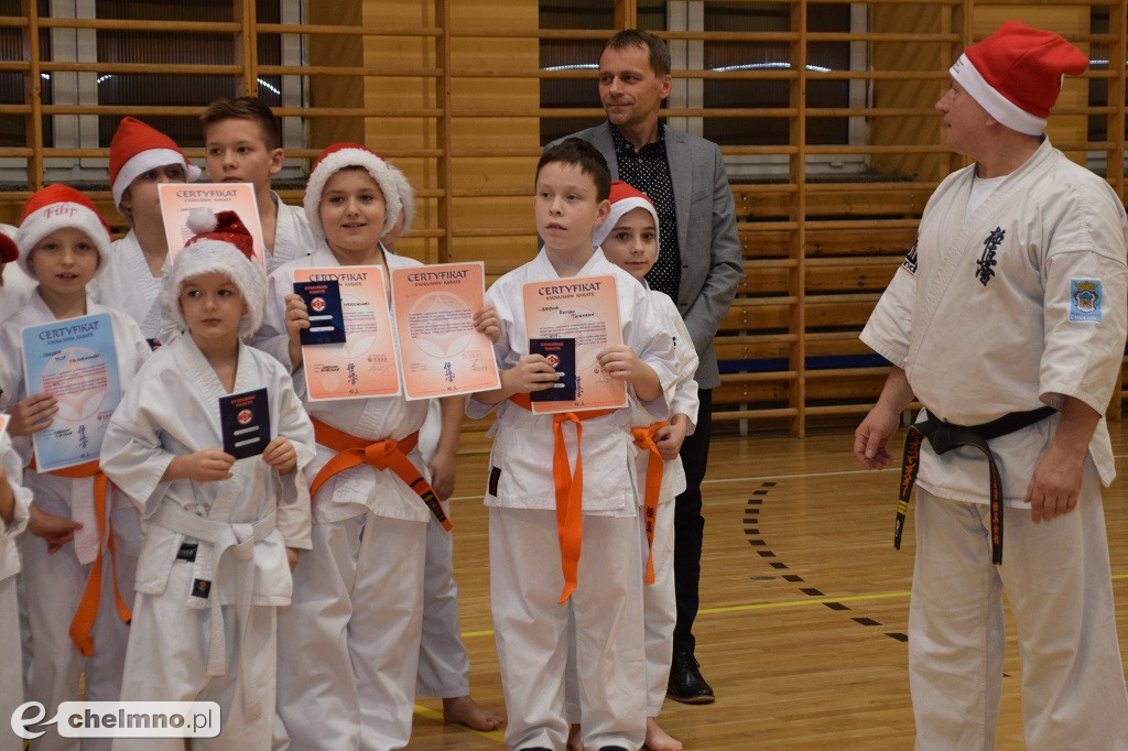 Zakończenie sezonu i spotkanie z Mikołajem Klubu Kyokushin Karate.