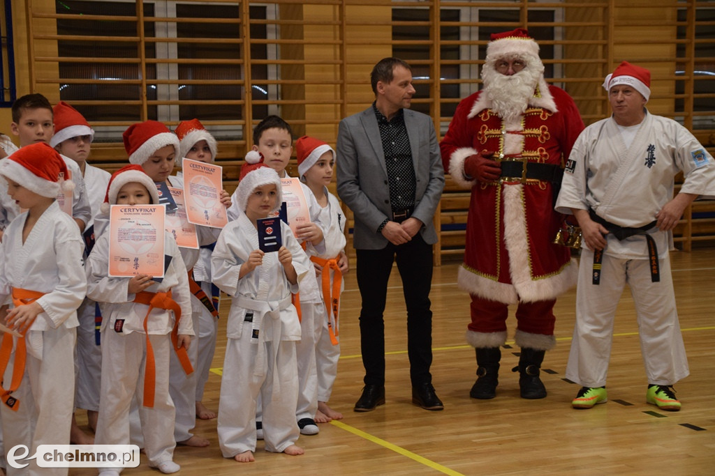 Zakończenie sezonu i spotkanie z Mikołajem Klubu Kyokushin Karate.