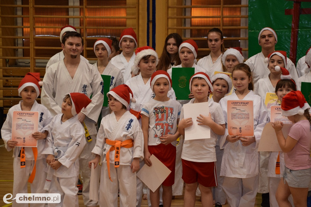 Zakończenie sezonu i spotkanie z Mikołajem Klubu Kyokushin Karate.