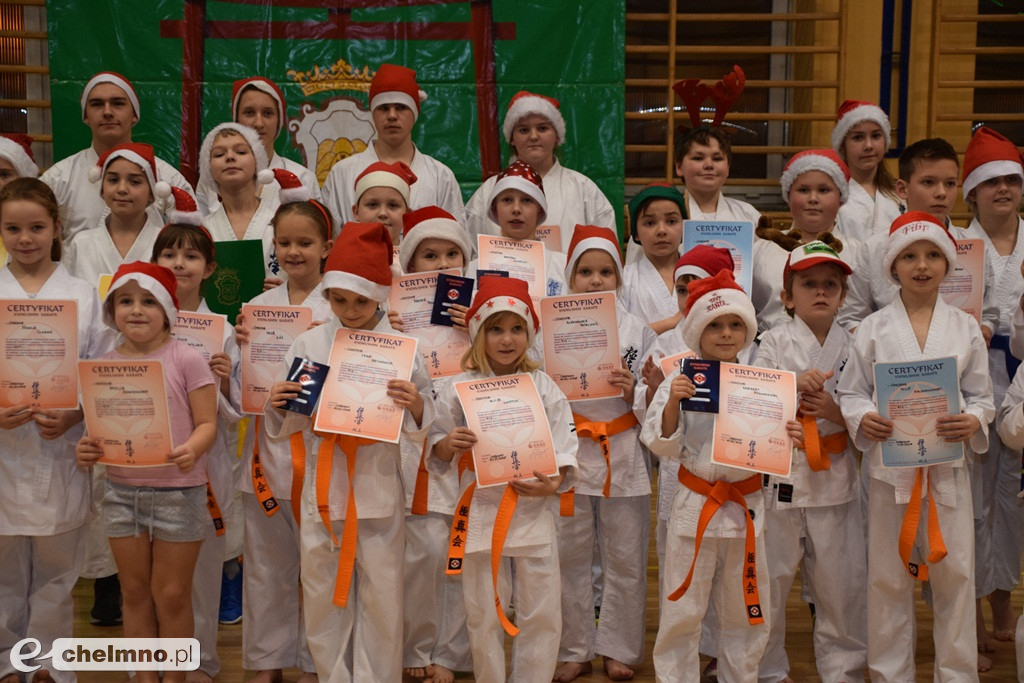 Zakończenie sezonu i spotkanie z Mikołajem Klubu Kyokushin Karate.