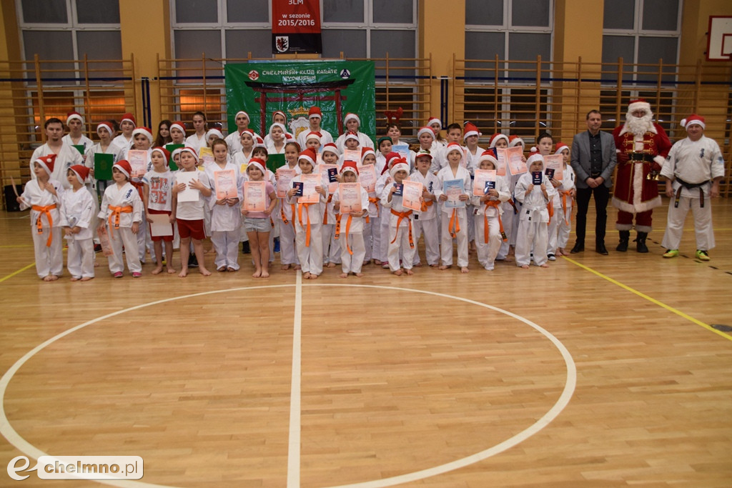 Zakończenie sezonu i spotkanie z Mikołajem Klubu Kyokushin Karate.