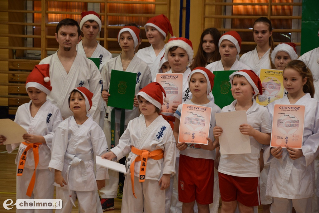 Zakończenie sezonu i spotkanie z Mikołajem Klubu Kyokushin Karate.