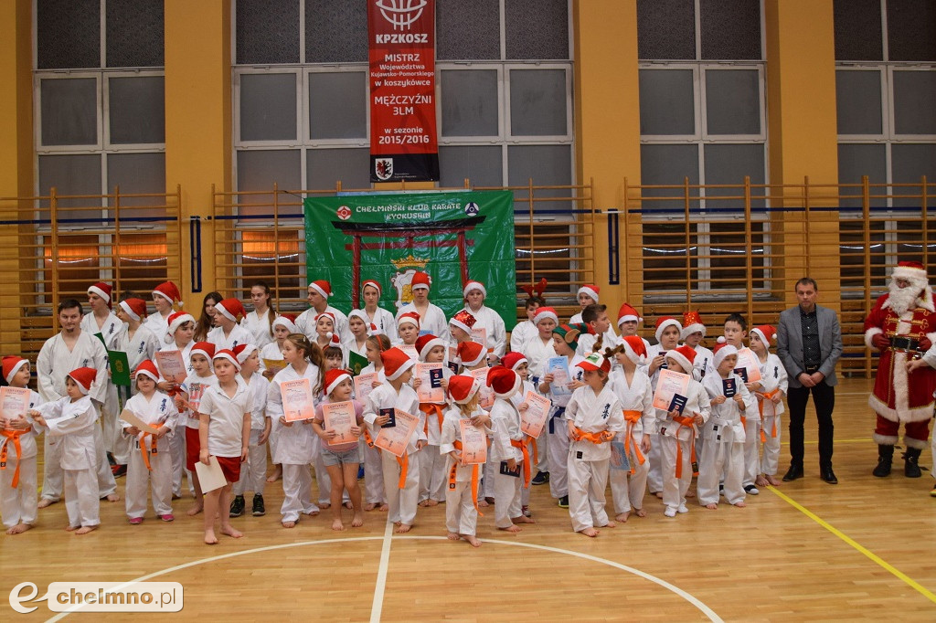 Zakończenie sezonu i spotkanie z Mikołajem Klubu Kyokushin Karate.