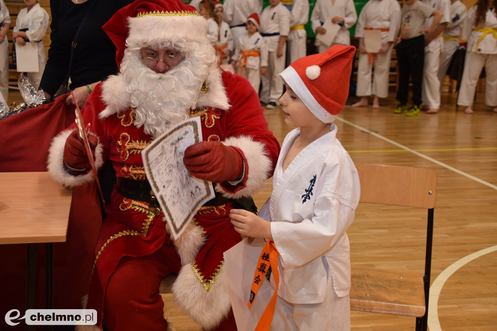 Zakończenie sezonu i spotkanie z Mikołajem Klubu Kyokushin Karate.
