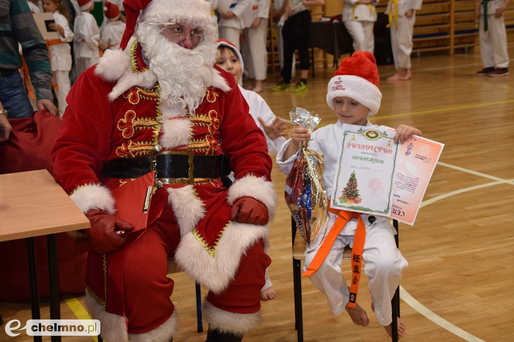 Zakończenie sezonu i spotkanie z Mikołajem Klubu Kyokushin Karate.
