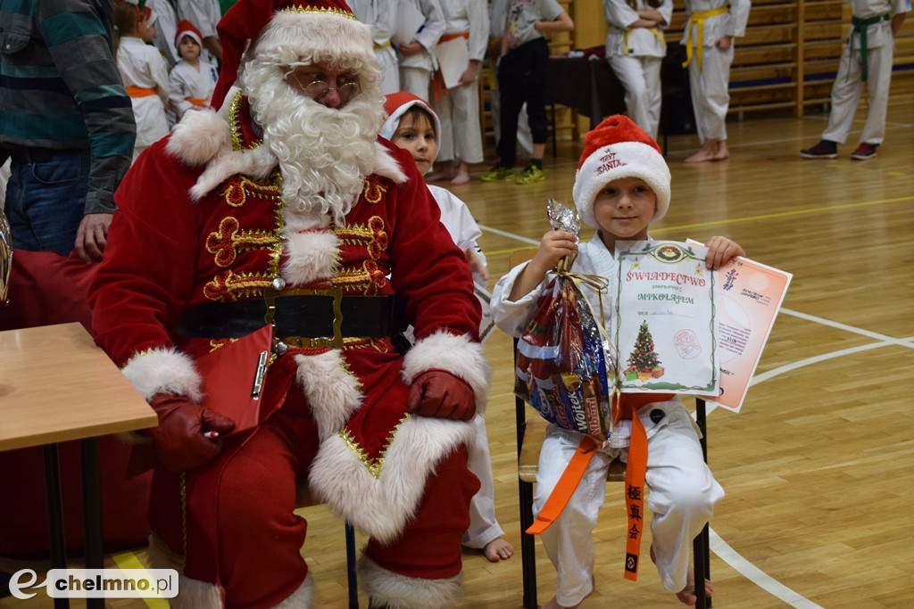 Zakończenie sezonu i spotkanie z Mikołajem Klubu Kyokushin Karate.