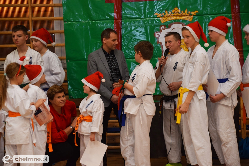 Zakończenie sezonu i spotkanie z Mikołajem Klubu Kyokushin Karate.