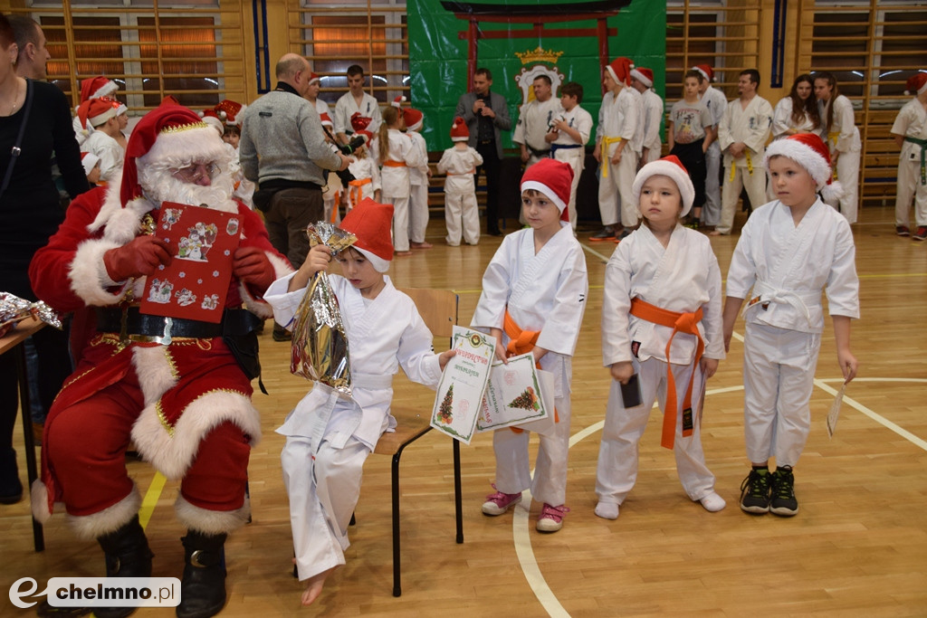 Zakończenie sezonu i spotkanie z Mikołajem Klubu Kyokushin Karate.