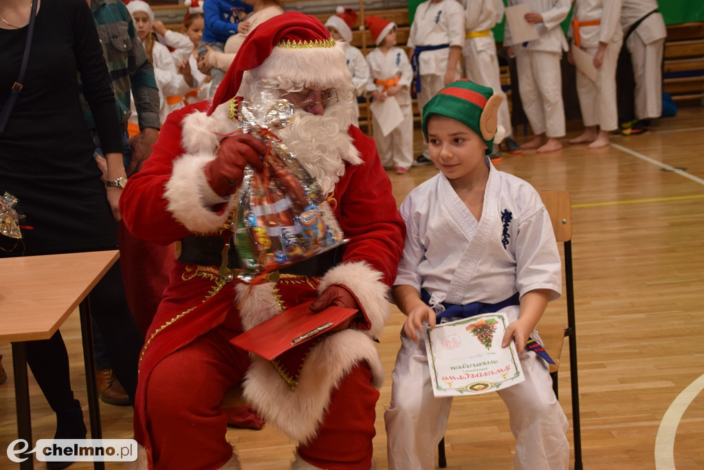 Zakończenie sezonu i spotkanie z Mikołajem Klubu Kyokushin Karate.