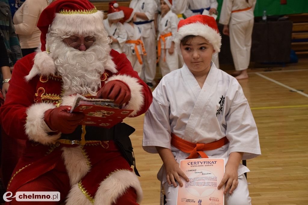 Zakończenie sezonu i spotkanie z Mikołajem Klubu Kyokushin Karate.