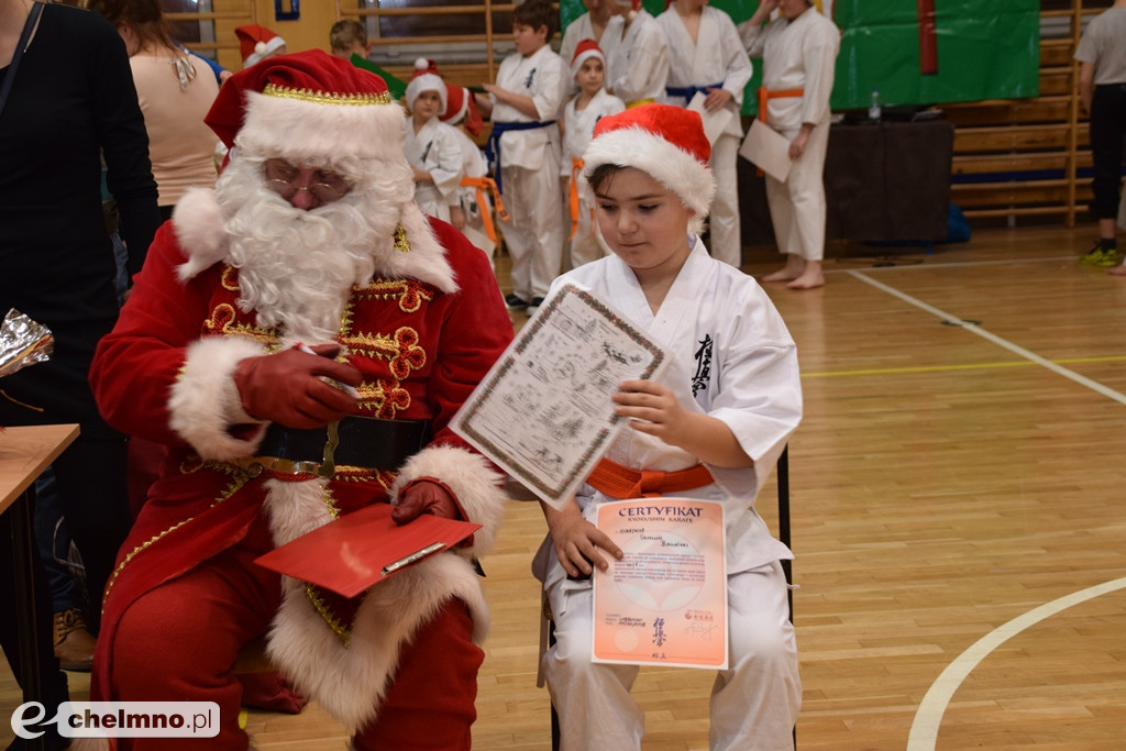Zakończenie sezonu i spotkanie z Mikołajem Klubu Kyokushin Karate.