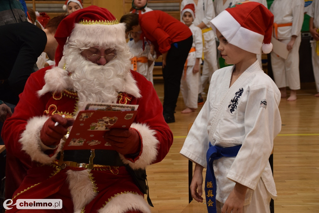 Zakończenie sezonu i spotkanie z Mikołajem Klubu Kyokushin Karate.
