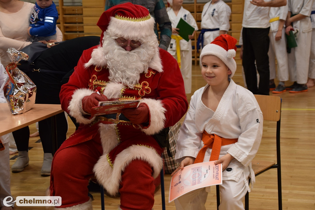 Zakończenie sezonu i spotkanie z Mikołajem Klubu Kyokushin Karate.