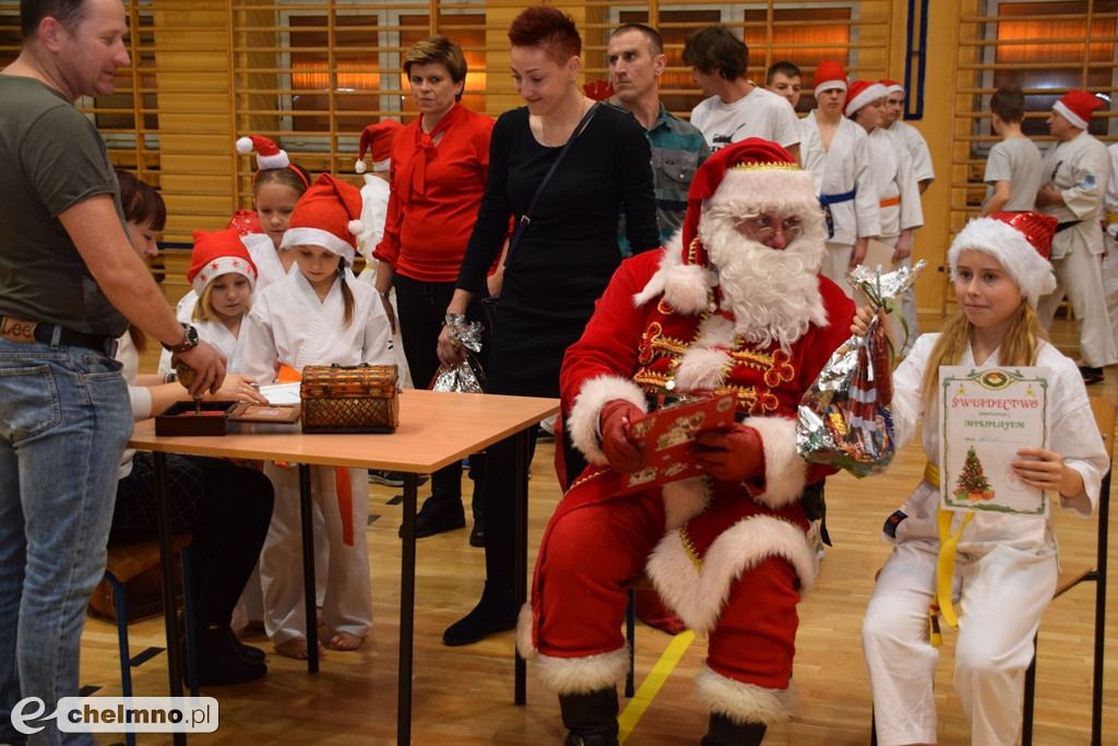 Zakończenie sezonu i spotkanie z Mikołajem Klubu Kyokushin Karate.