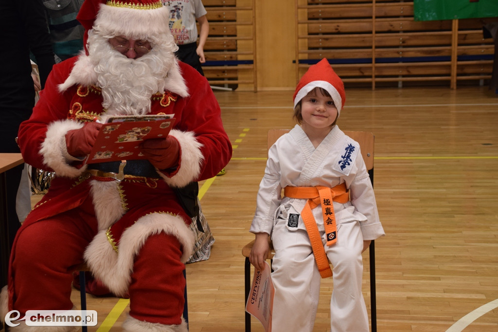 Zakończenie sezonu i spotkanie z Mikołajem Klubu Kyokushin Karate.