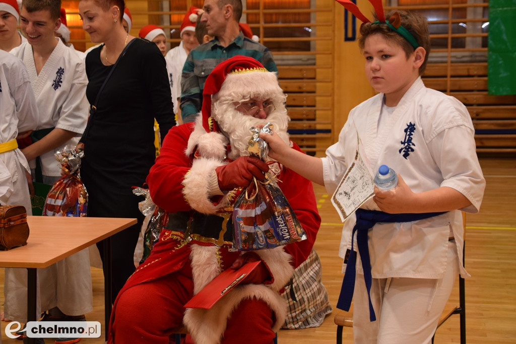 Zakończenie sezonu i spotkanie z Mikołajem Klubu Kyokushin Karate.
