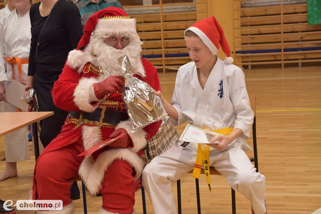 Zakończenie sezonu i spotkanie z Mikołajem Klubu Kyokushin Karate.
