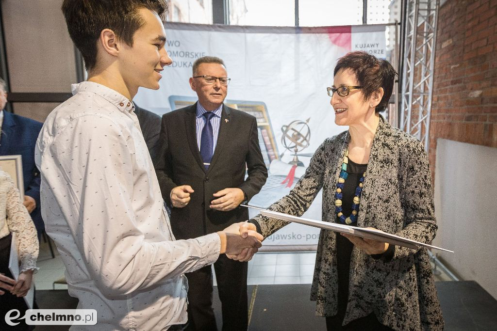 Uroczystość dla najlepszych stypendystów Prymus Pomorza i Kujaw.