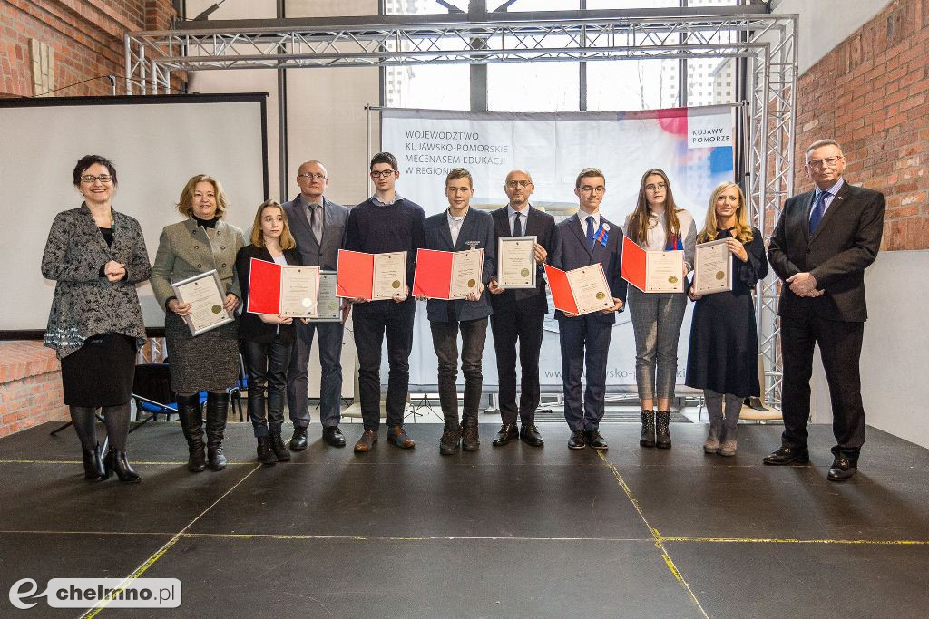 Uroczystość dla najlepszych stypendystów Prymus Pomorza i Kujaw.