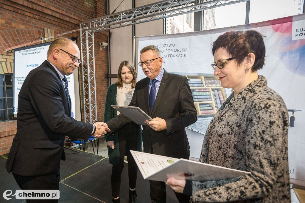 Uroczystość dla najlepszych stypendystów Prymus Pomorza i Kujaw.