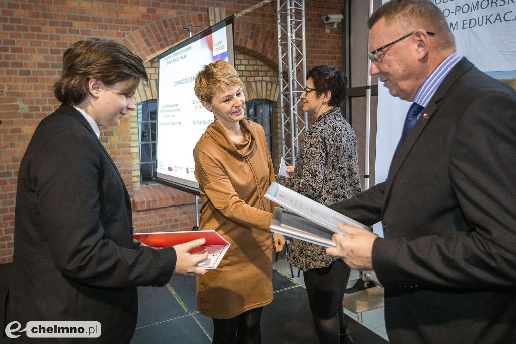 Uroczystość dla najlepszych stypendystów Prymus Pomorza i Kujaw.