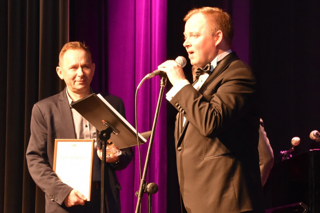 Michał Rajewski zaprezentował wspaniały recital wokalny.