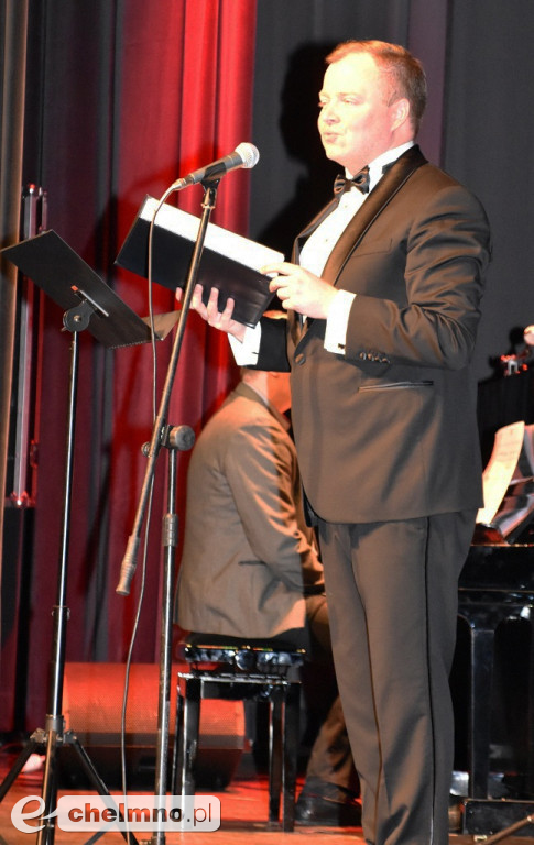 Michał Rajewski zaprezentował wspaniały recital wokalny.