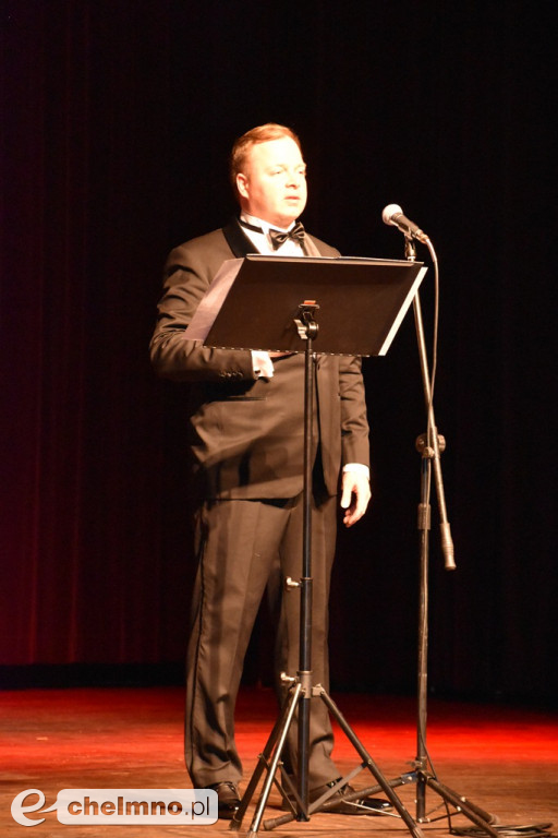Michał Rajewski zaprezentował wspaniały recital wokalny.