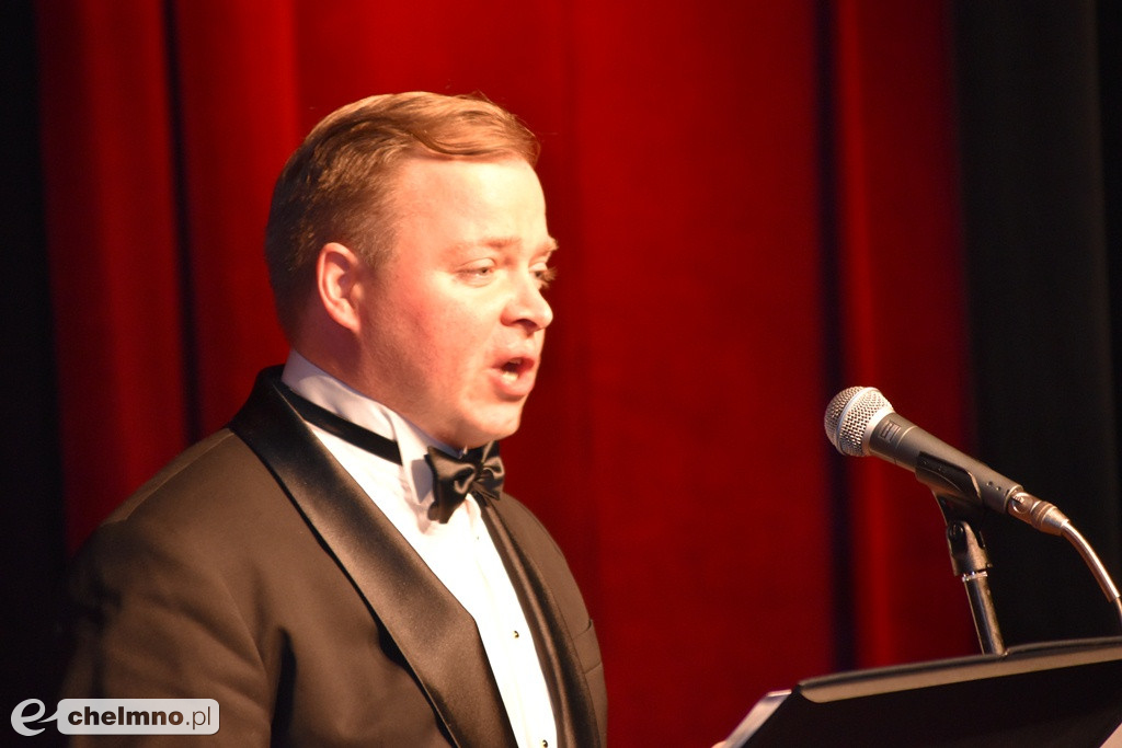 Michał Rajewski zaprezentował wspaniały recital wokalny.